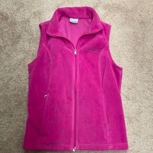 Pink Columbia vest
